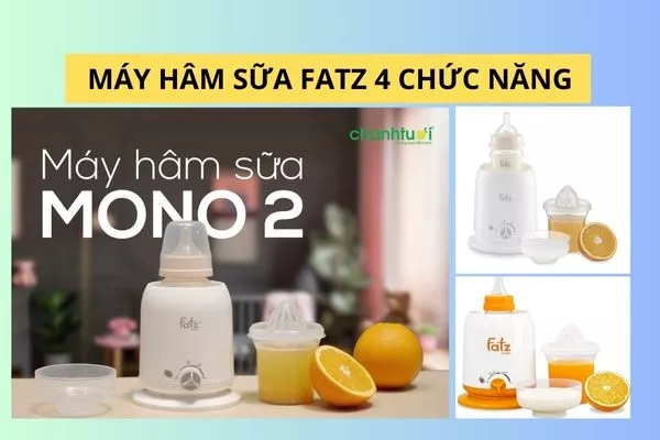 Máy hâm sữa Fatzbaby 4 chức năng