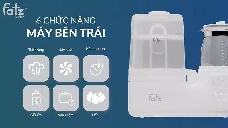 Máy hâm sữa Fatzbaby Multimax 3