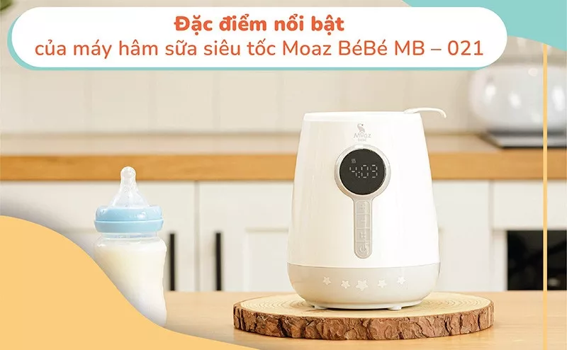 Máy hâm sữa Moaz Bebe MB-021