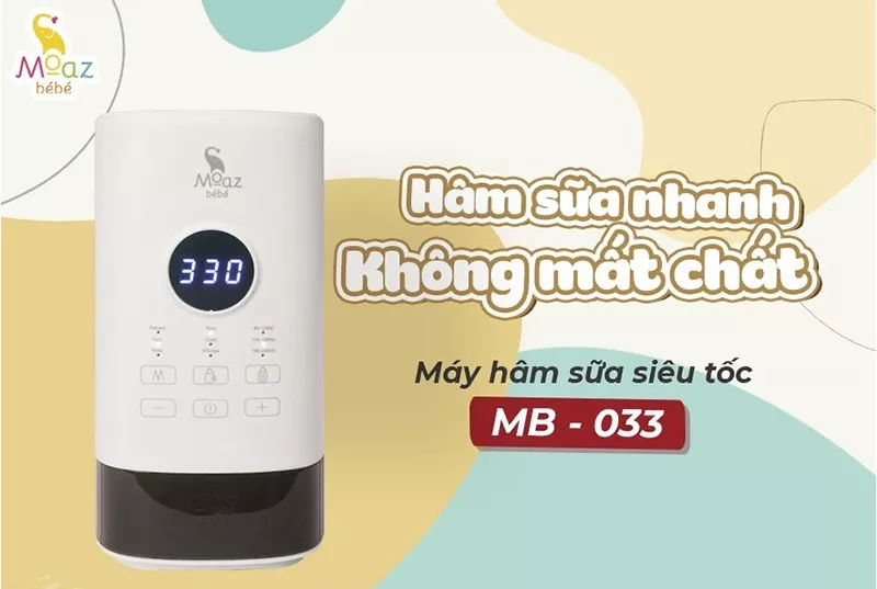 Máy hâm sữa Moaz Bebe MB-033