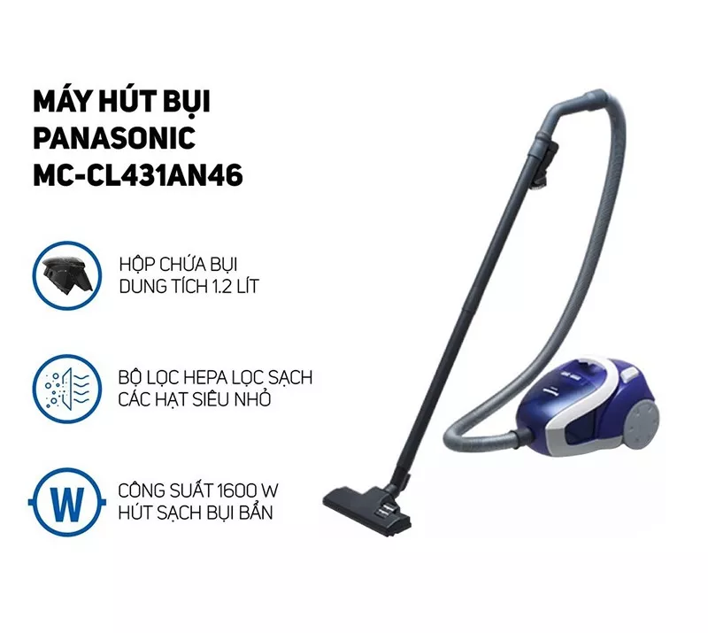 Máy hút bụi Panasonic MC-CL431AN46