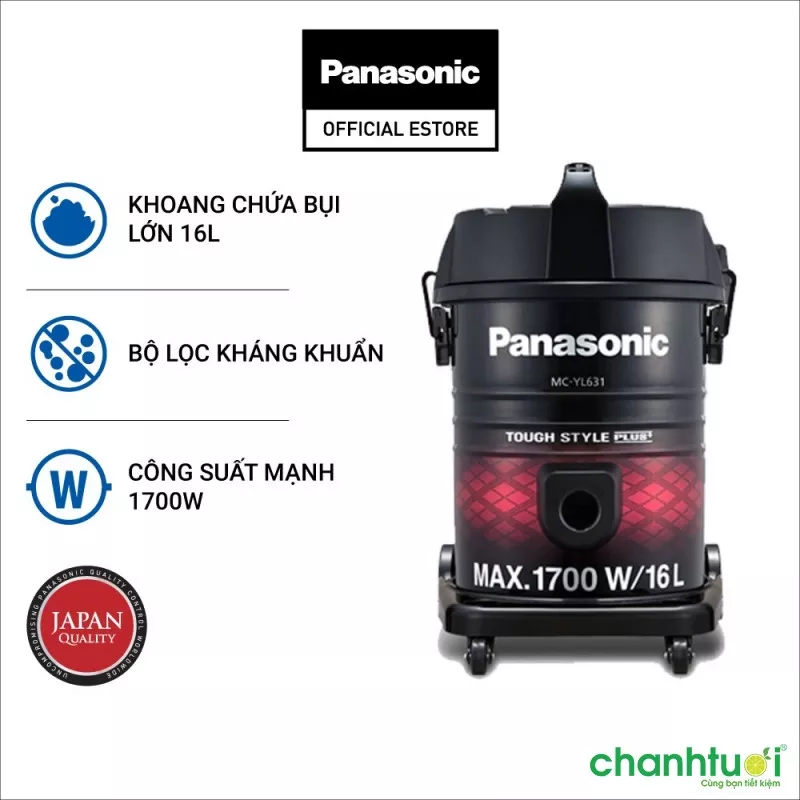 Máy hút bụi Panasonic MC-YL631RN46