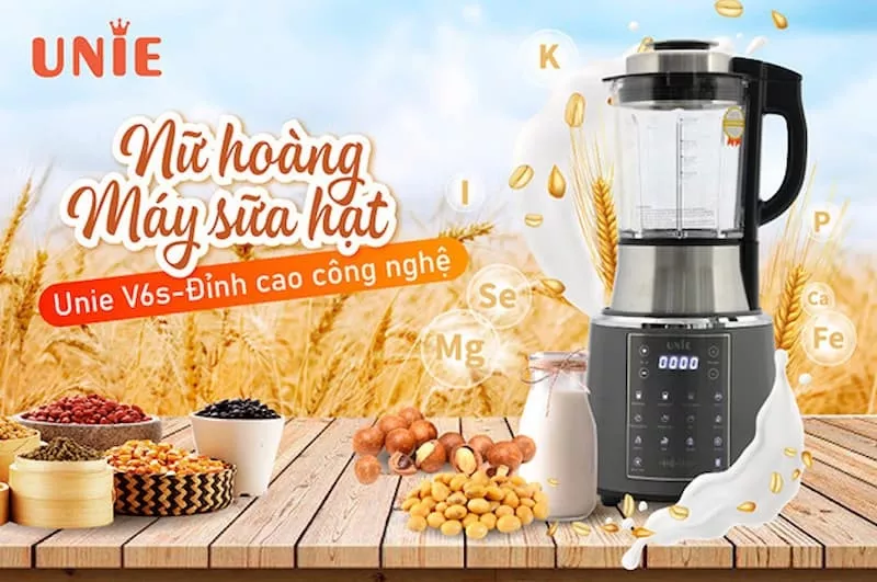 Máy làm sữa hạt Unie V6S