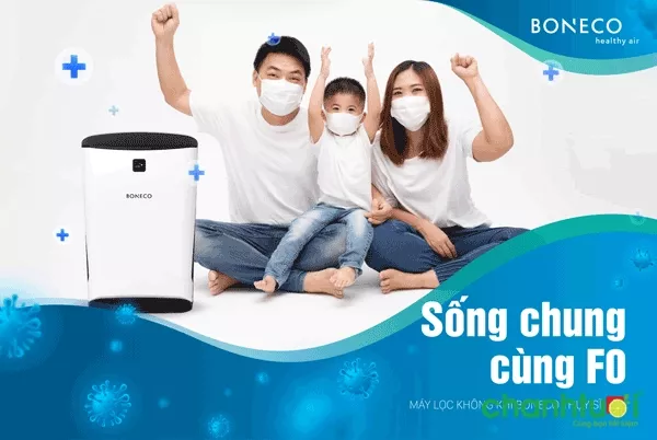 Máy lọc không khí Boneco P500