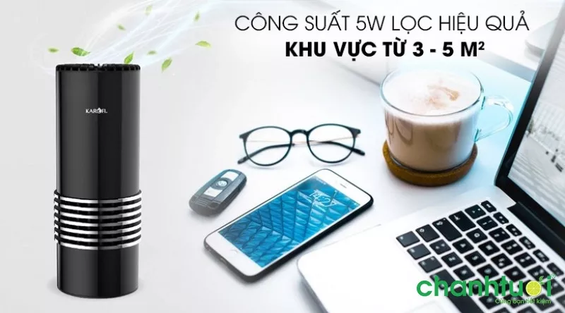 Máy lọc không khí Mini Karofi KAP-C133