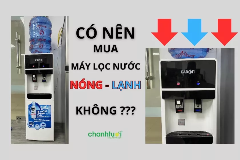 Máy lọc nước nóng lạnh hiện đại