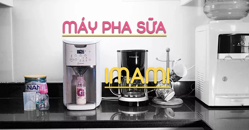 Máy pha sữa IMAMI dễ sử dụng