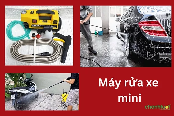 Máy rửa xe gia đình