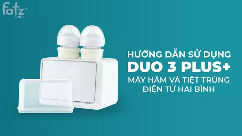 Máy tiệt trùng Fatzbaby Duo 3 Plus