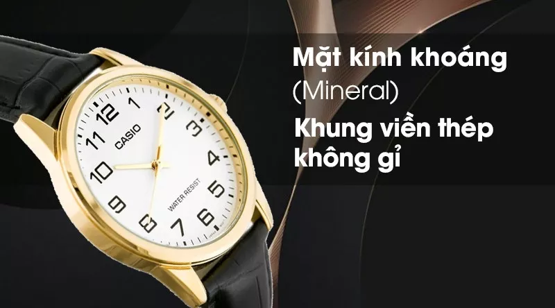 Mô tả ảnh: Đồng hồ Casio MTP-V001GL-7BUDF