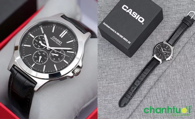 Mô tả ảnh: Đồng hồ Casio MTP-V300L-1AUDF