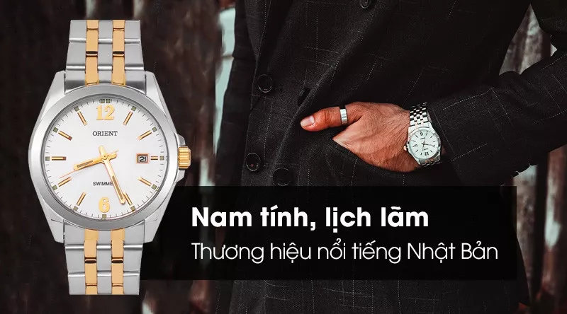 Mô tả ảnh: Đồng hồ Orient SUND6002W0