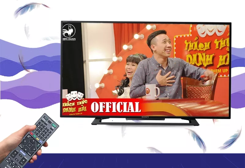 Mô tả ảnh: Tivi Sony tích hợp DVB T2.