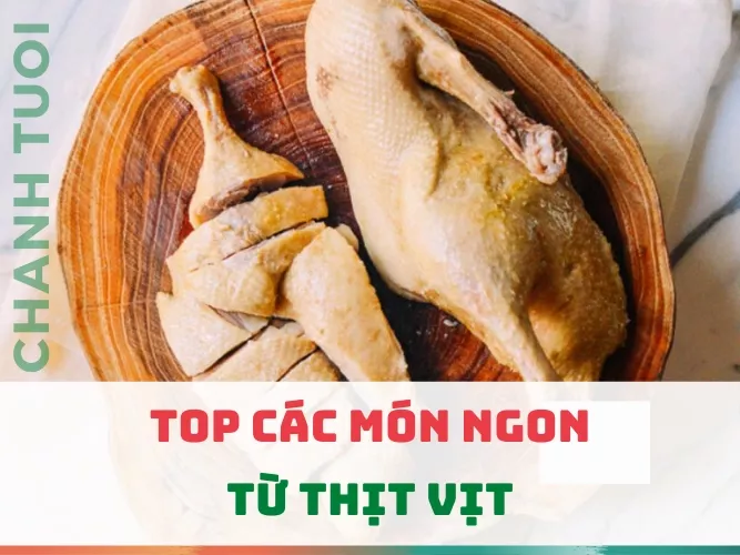 Món ngon từ vịt