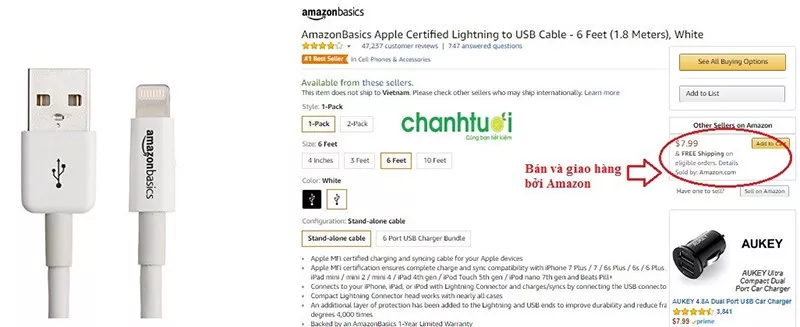 mua-hang-amazon Người bán và giao hàng bởi Amazon