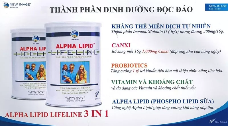 Mua sữa non Alpha Lipid chính hãng