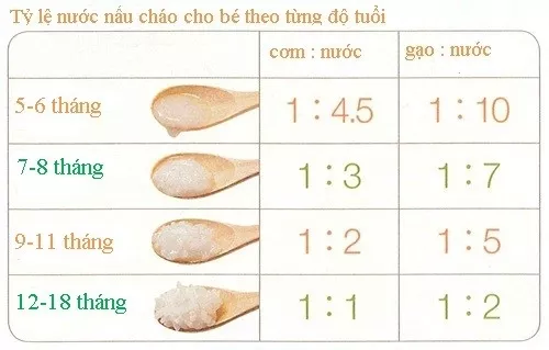 Nấu cháo ăn dặm