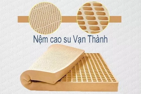 nệm cao su thiên nhiên vạn thành