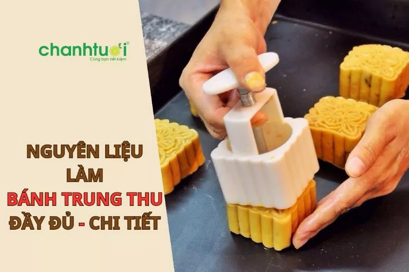 Nguyên liệu làm bánh Trung Thu