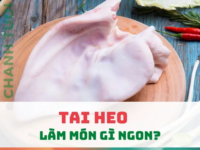 Nguyên liệu tai heo