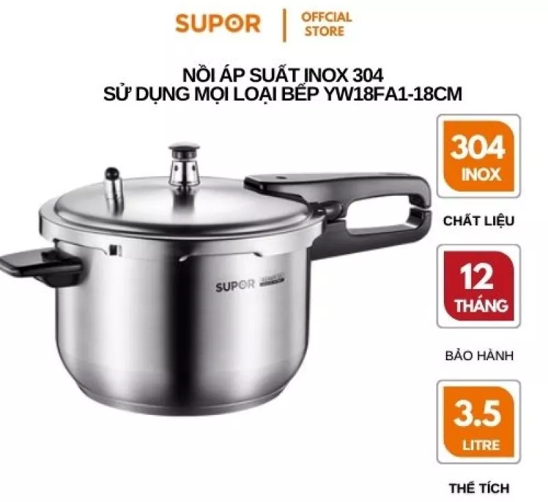 Nồi áp suất Supor 5 lớp