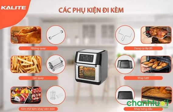 Nồi chiên không dầu Kalite Q10