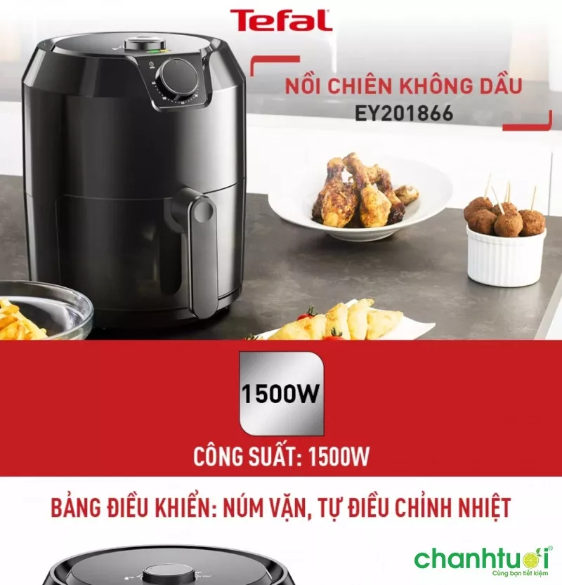 Nồi chiên không dầu Tefal EY2018