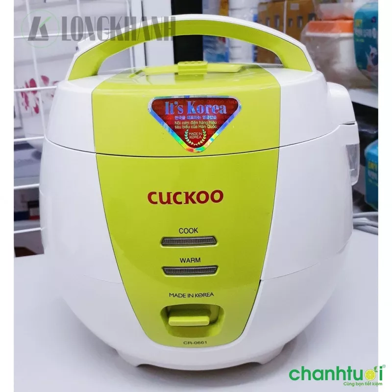 Nồi cơm điện Cuckoo - CR-0661, 1.0L