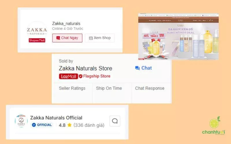 Nơi mua sữa rửa mặt Zakka chính hãng