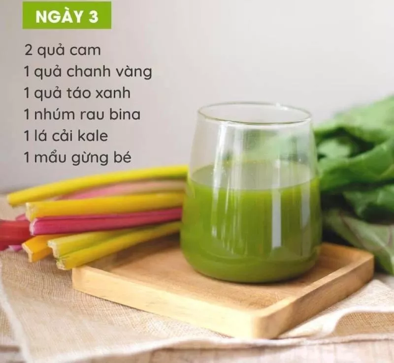 Nước ép giảm cân