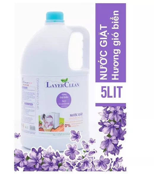 Nước giặt Layer Clean can 5 lít