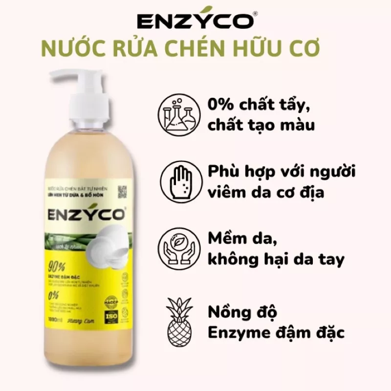 nước rửa chén sinh học