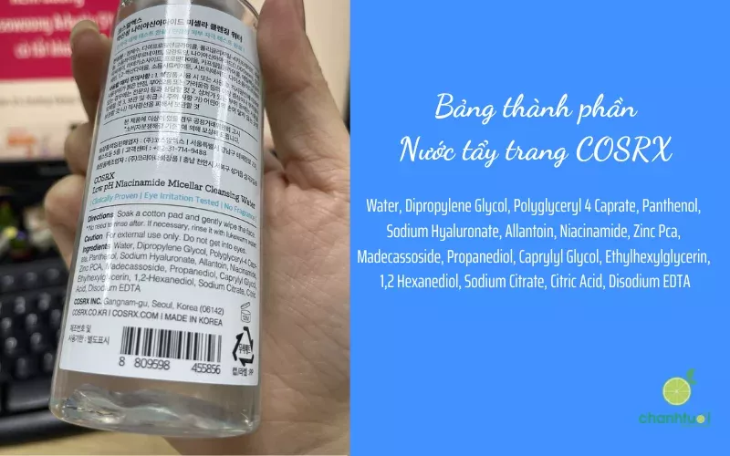 nước tẩy trang cosrx 7