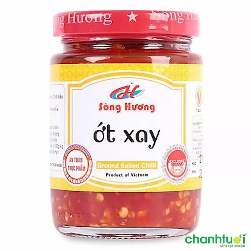 Ớt Tươi Xay Sông Hương Foods Hũ 200g