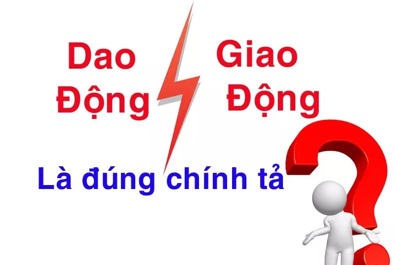 Phân biệt dao động và giao động