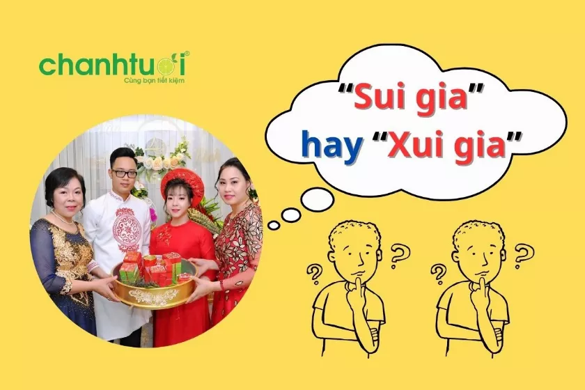 Phân biệt sui gia và xui gia