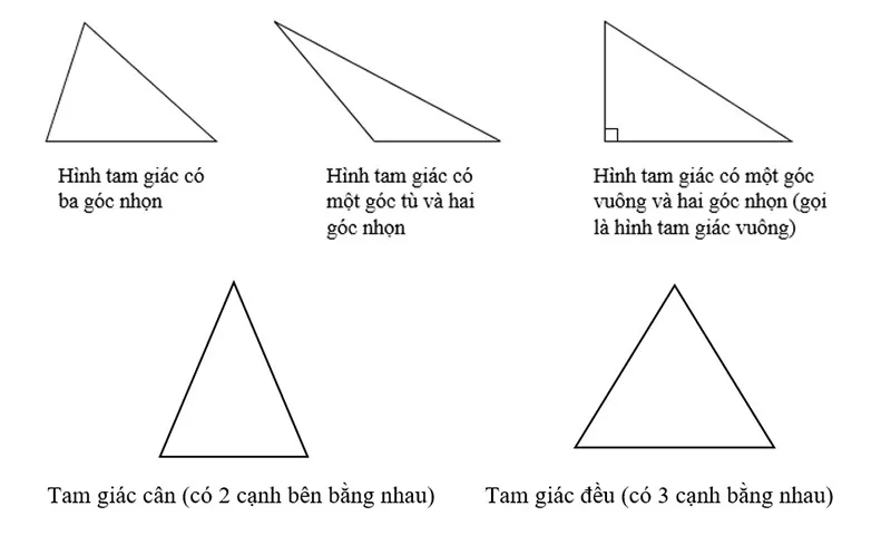 Phân loại tam giác