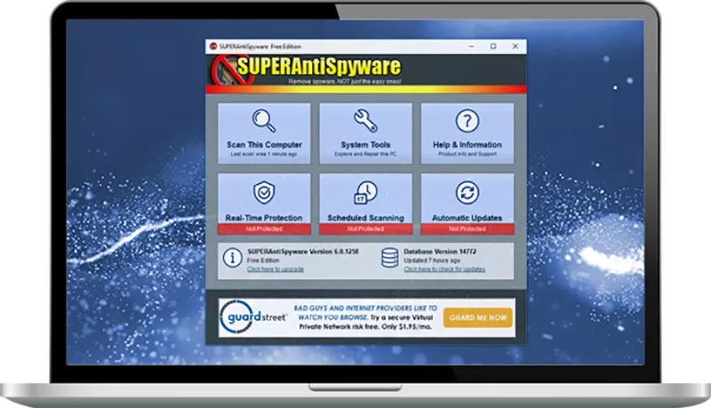 Phần mềm diệt Spyware SUPERAntiSpyware