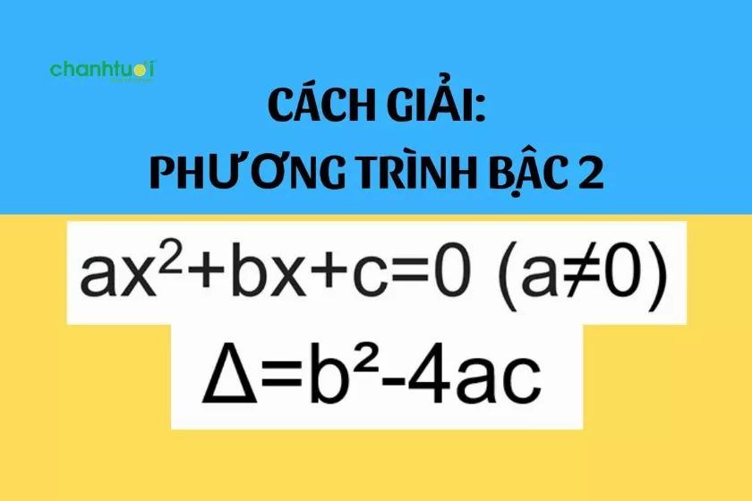 Phương trình bậc hai