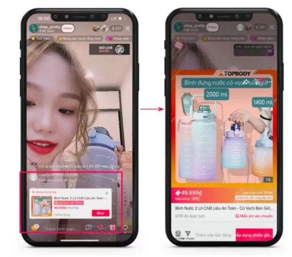 Quảng cáo TikTok Shop