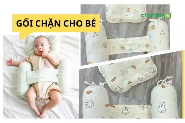 Review 10 sản phẩm gối chặn cho bé tốt nhất giúp bé ngủ ngon