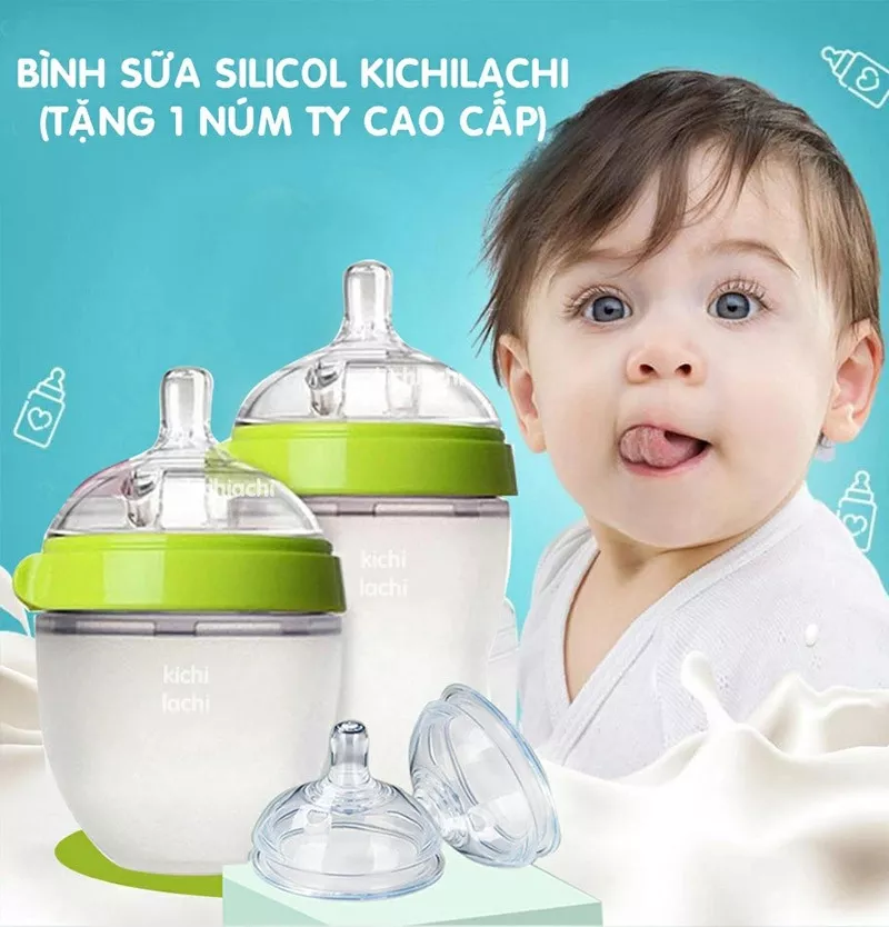 Review bình sữa Kichilachi