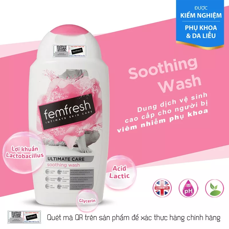 Review dung dịch vệ sinh Femfresh màu hồng? Có dùng được cho bà bầu