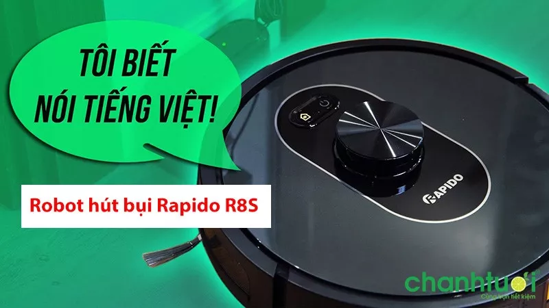 Review robot hút bụi nào tốt: Rapido R8