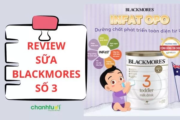 Review sữa Blackmores số 3 Toddler (bé 12M+) có tốt không?