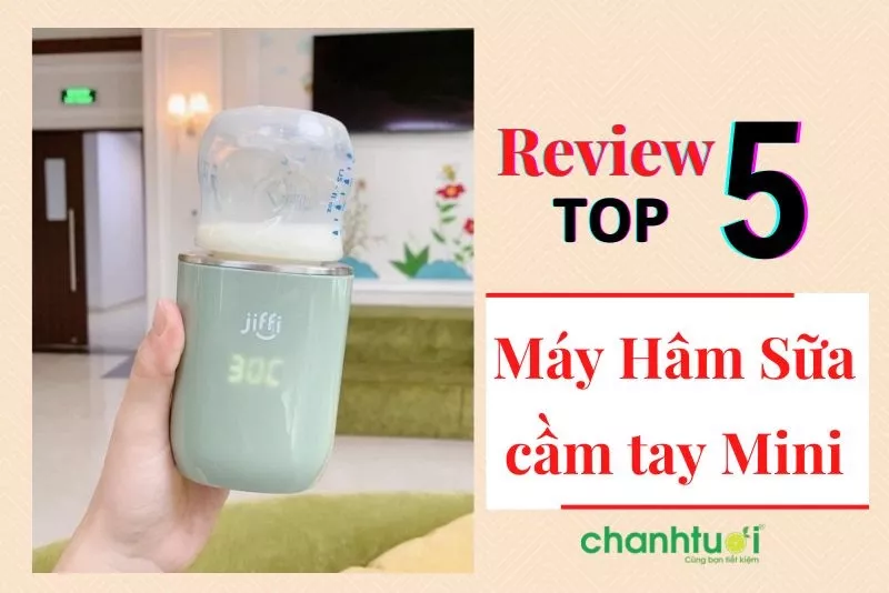 Review Top 5 máy hâm sữa cầm tay mini tốt nhất mẹ nên mua