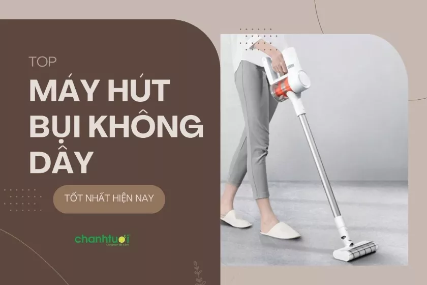 Review top 7 máy hút bụi không dây tiện ích cho gia đình