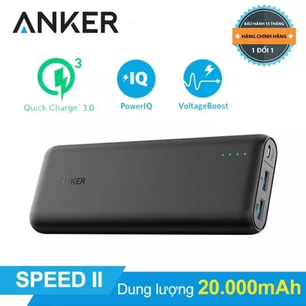 Sạc dự phòng 20000 mAh