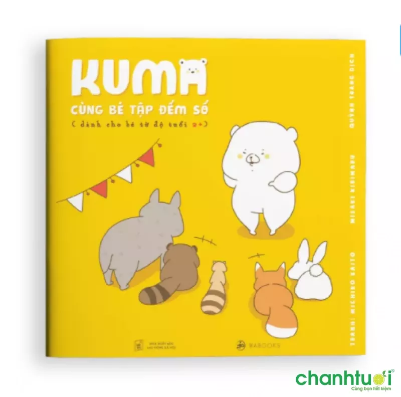 Sách ehon - Kuma tập đếm số