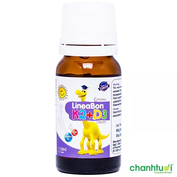 Sản phẩm Vitamin D3K2 Lineabon